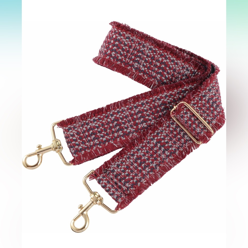Purse Strap,2" Wide Purse Strap in tweed